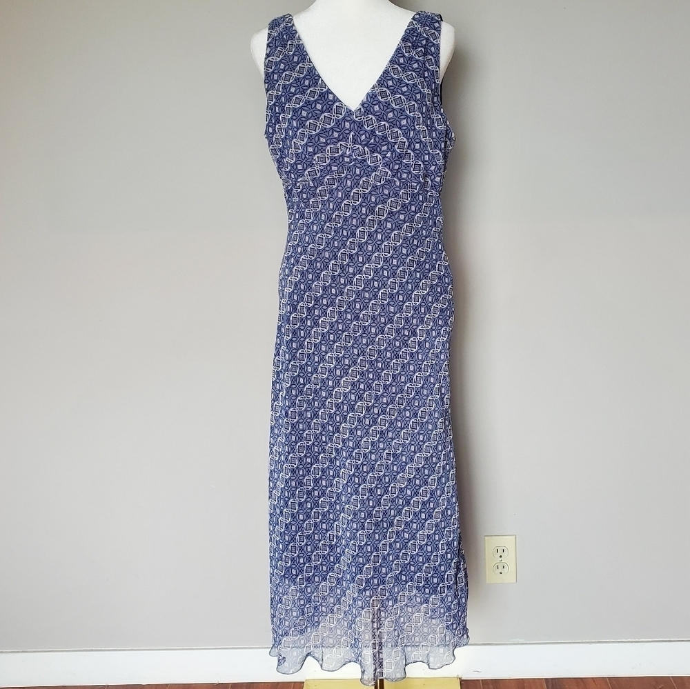 Vtg Jonathan Martin 90s Y2K Women's Forest Fairy Babydoll Fairicore Midi Dress - Picture 7 of 7